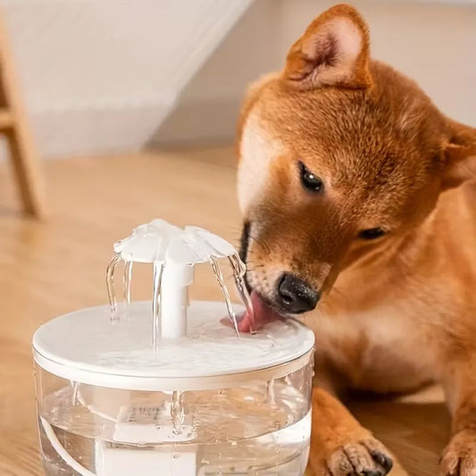 Automatic Pet Water Fountain for Cats and Dogs Large Capacity USB Powered Silent Operation Safe Food Grade PP Ideal Gift for Pet