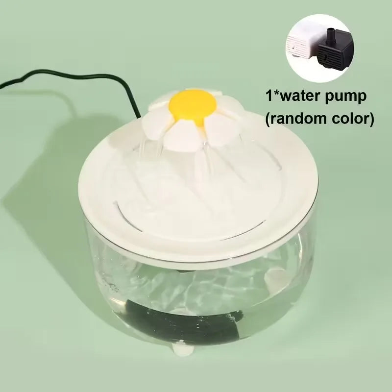 Automatic Pet Water Fountain for Cats and Dogs Large Capacity USB Powered Silent Operation Safe Food Grade PP Ideal Gift for Pet